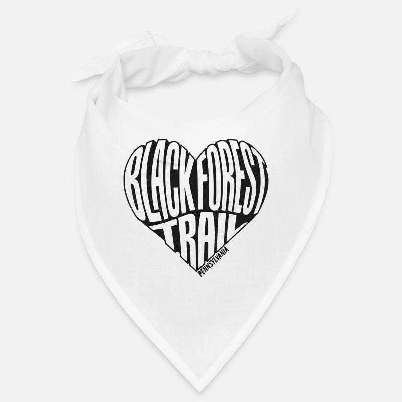 Black Forest Trail Heart Logo Bandana