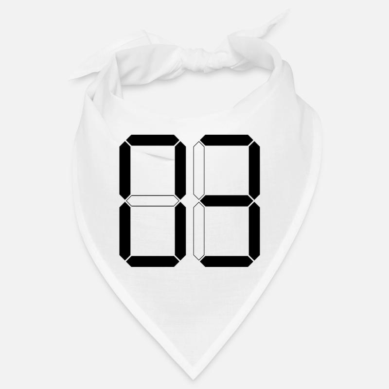 NUMBER 03 Zero Three Birthday Gift Digital Bandana