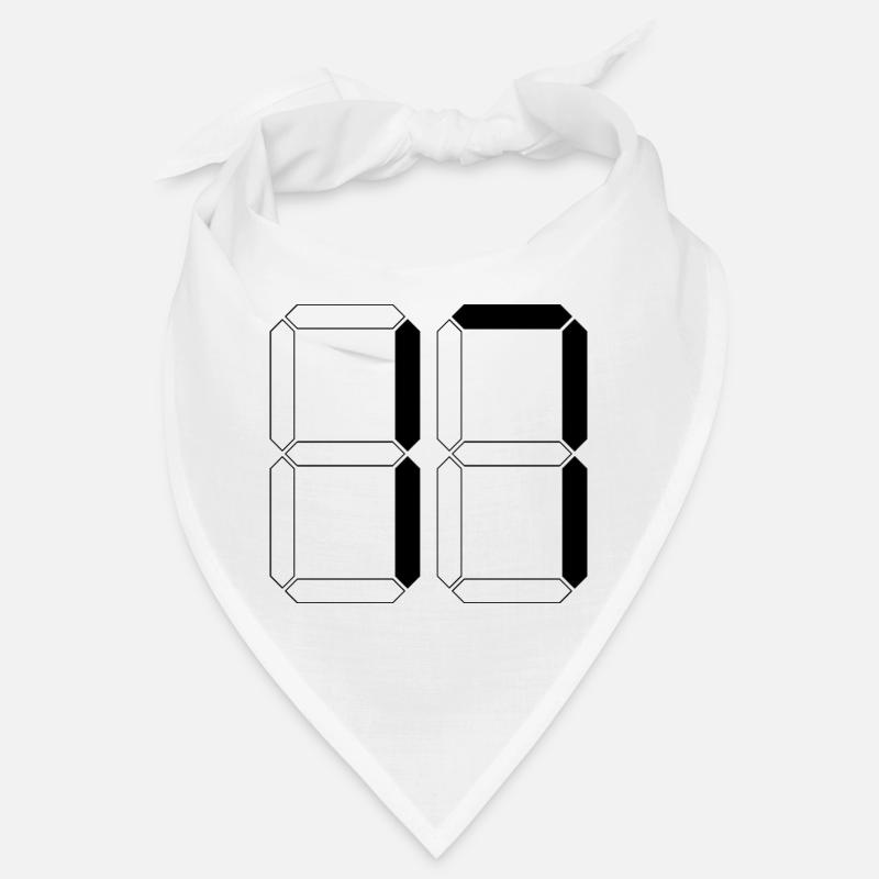 NUMBER 17 Seventeen Birthday Gift Digital Bandana