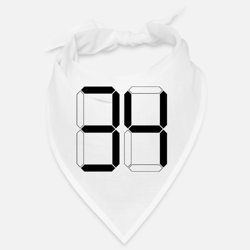NUMMER 34 Vierunddreißig Geschenk Digital Bandana
