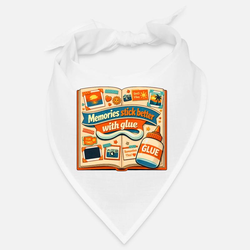 Souvenirs collants | Scrapbooking Bandana