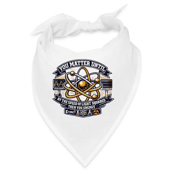 You Matter Bis Lichtgeschwindigkeit - Bandana - Weiß - Vorne