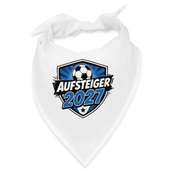 aufsteiger-2027 - Bandana - Weiß - Vorne