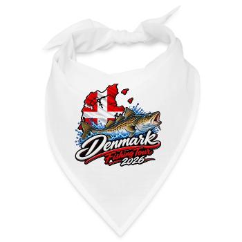 Dänemark Angelreise 2026 - Bandana - Weiß - Vorne