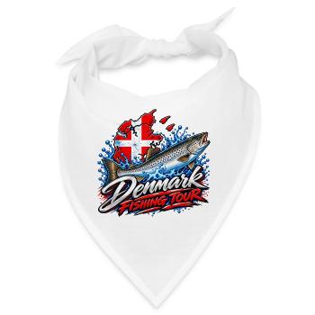 Fishing Tour Denmark - Bandana - Weiß - Vorne