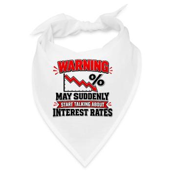 Finanzspezialist für Hypothekenmakler, Darlehensbeauftragter, Finanzspezialist - Bandana - Weiß - Vorne