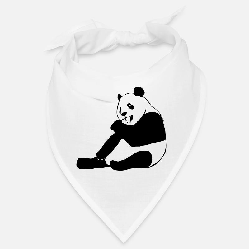 ours panda, ours, image ours Bandana