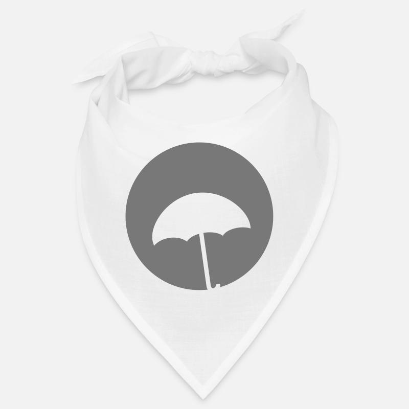 Umbrella circle cloud rain 1c Bandana
