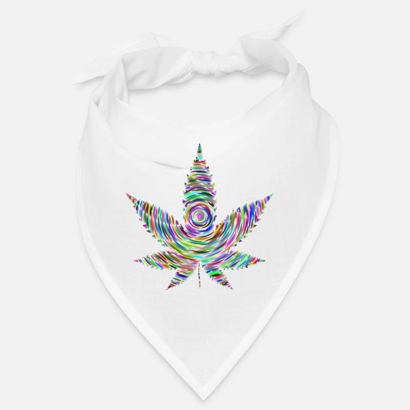 Rainbow Weed Bandana
