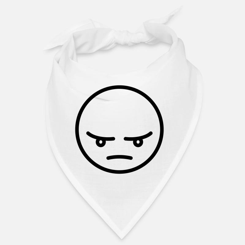 Wütender Smiley Geschenk Idee Bandana