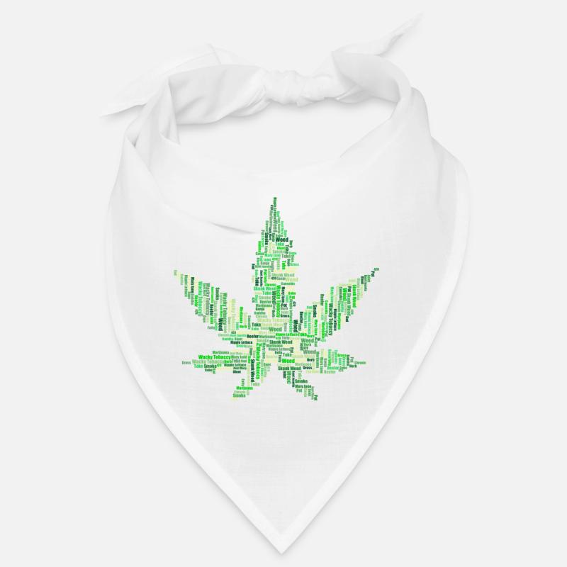 Marijuana grass hemp THC cannabis Bandana