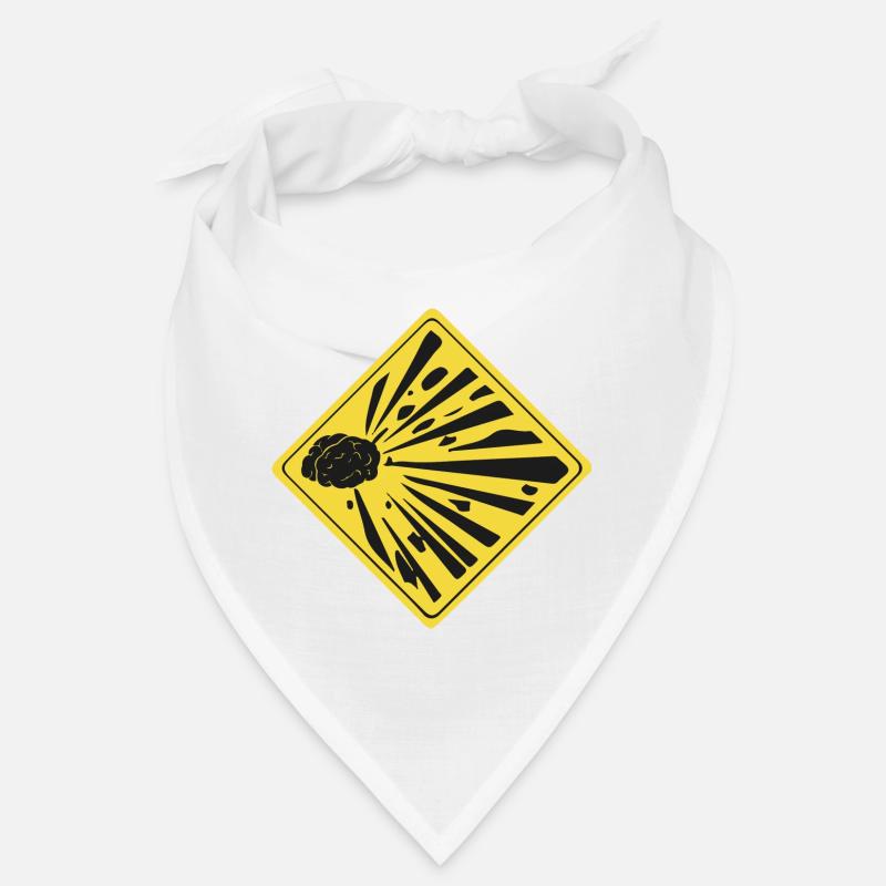 Mind Explosion Brain Brain Icon Icon Warning Bandana