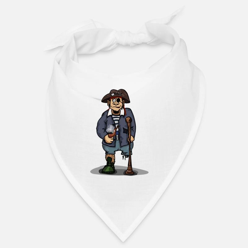 Pirate avec une jambe de bois idée cadeau eyepatch Bandana