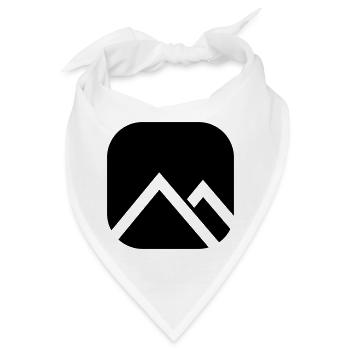 SHAPES FORMEN CLEAN - Bandana - Weiß - Vorne