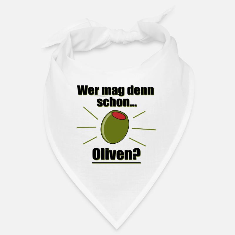 Wer mag denn schon Oliven? Bandana