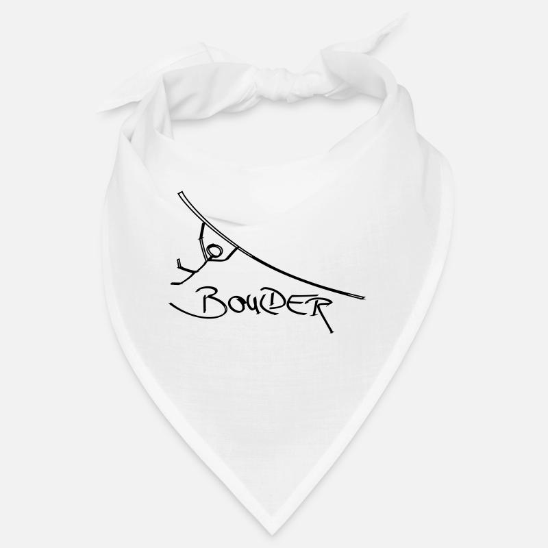 Boulder Boulder Stick Figure Grimpeur Grimpeur Bandana