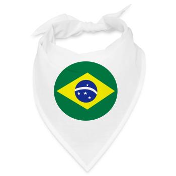 brasilien - Bandana - Weiß - Vorne