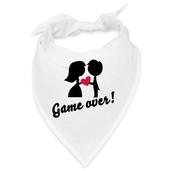 hochzeit - Bandana - Weiß - Vorne