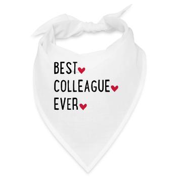 Bester Kollege - Bandana - Weiß - Vorne