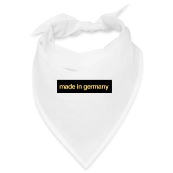 made in germany - Bandana - Weiß - Vorne