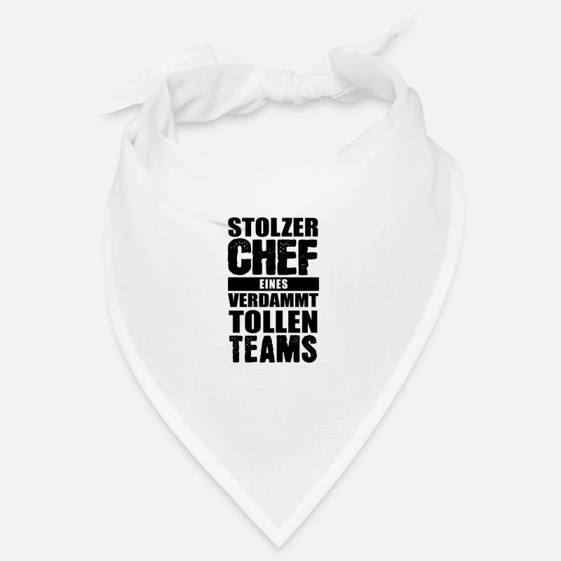 Stolzer Chef eines verdammt tollen Teams Bandana