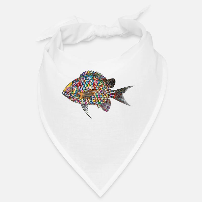 fish / fish Bandana