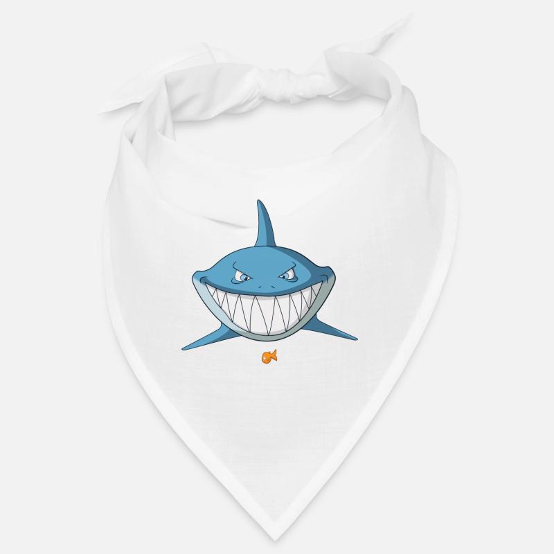 Shark comic grins - fun Bandana