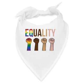 Equality - Bandana - Weiß - Vorne