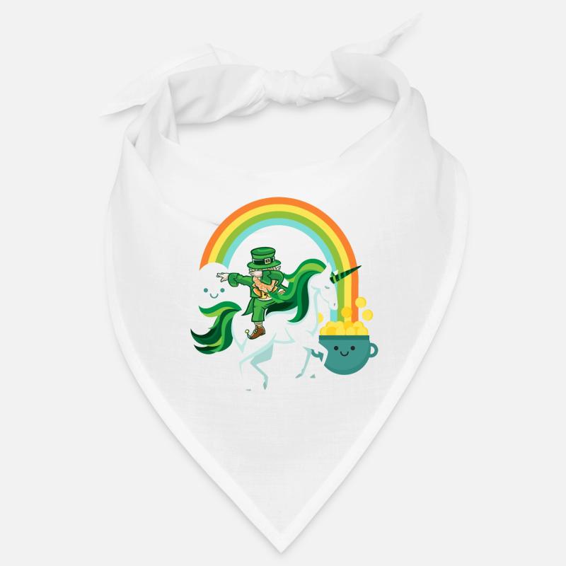 cadeau St Patrick Einhorn dab Kobold drôle Bandana