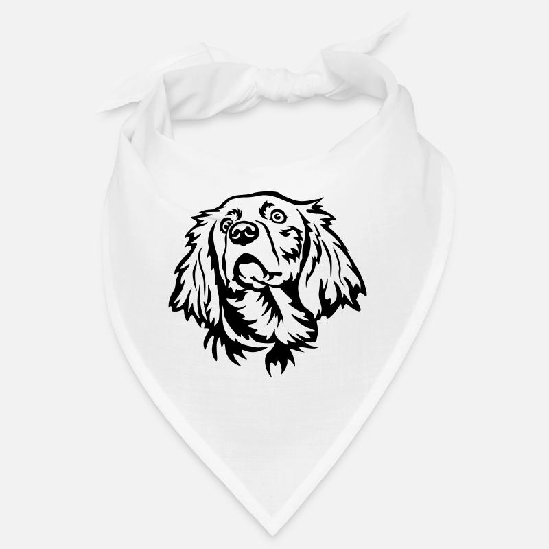 Weimaraner Kopf Bandana