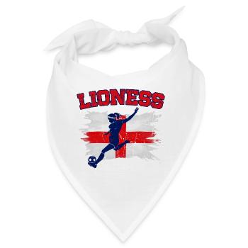 England Fußball Meister der Frauen Lionesses 2025 - Bandana - Weiß - Vorne