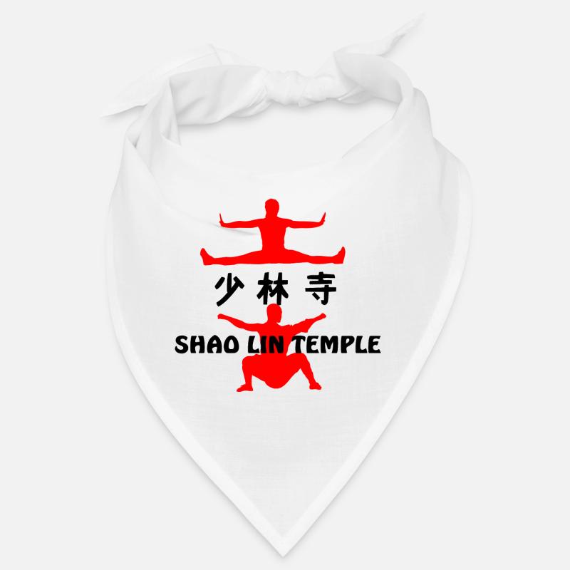 Kung Fu Shaolin Tempel - Bandana - Weiß