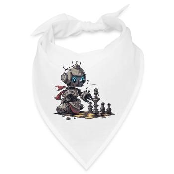 Mechanischer Verstand - Bandana - Weiß - Vorne