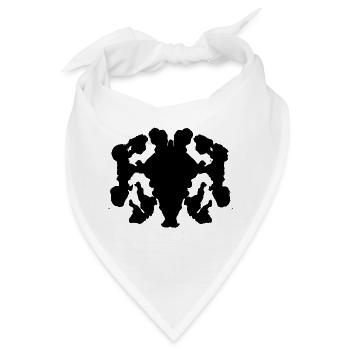 Test de Rosarch - Bandana - Weiß - Vorne