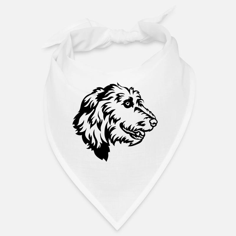 Irish Wolfhound Head Bandana