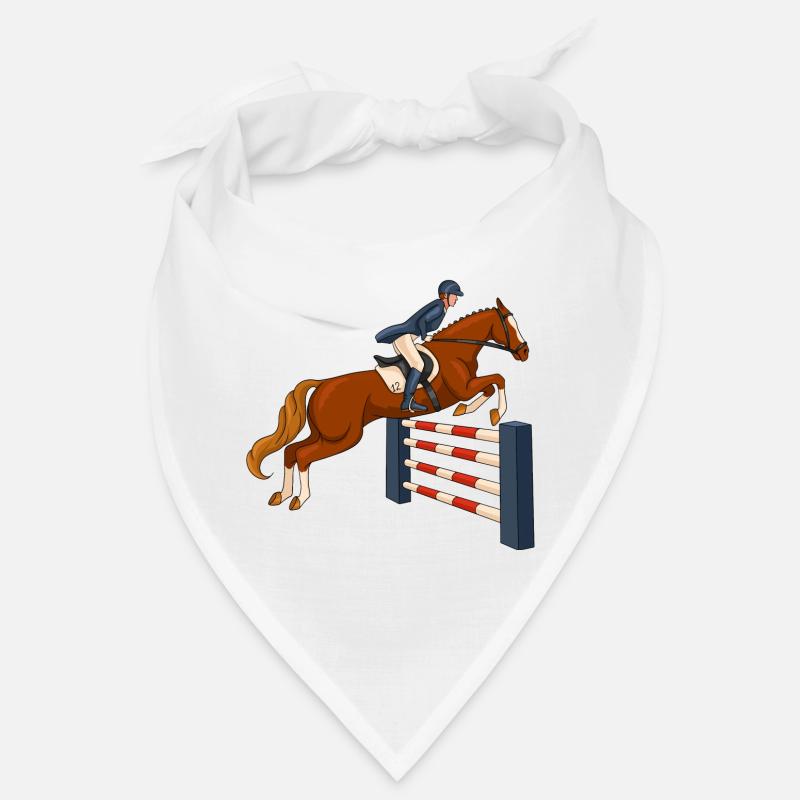 Pferd, Reiter, Reiten Bandana
