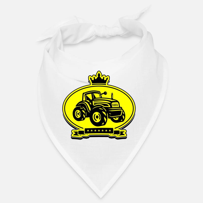 Traktor Landwirt Silhouette Trekker Bandana