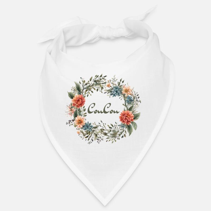 CouCou Flower - Couronne florale - Fleurs - Couronne Bandana