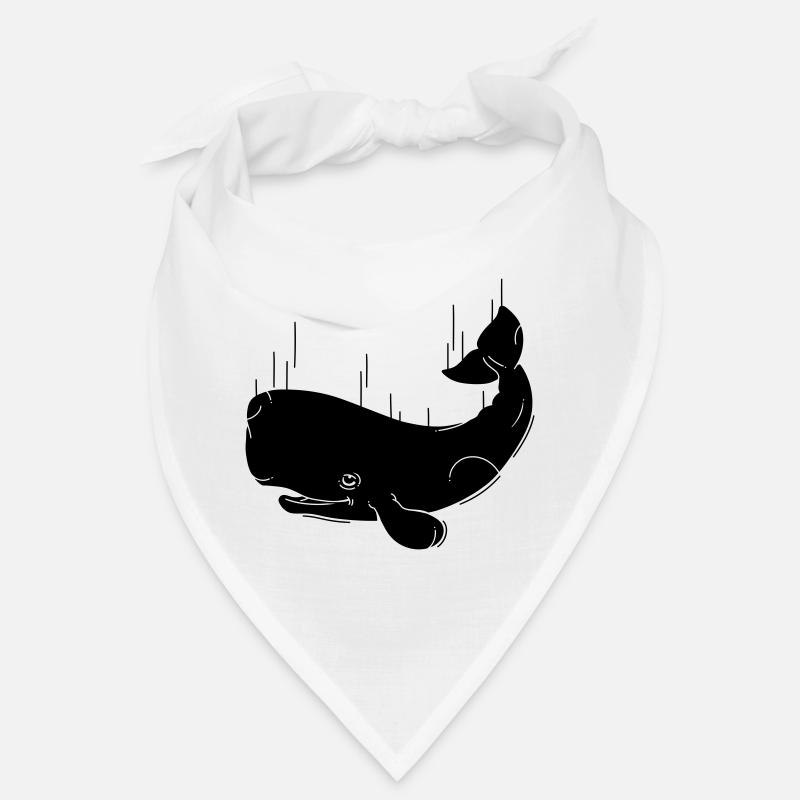 Falling Whale Bandana