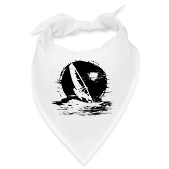 Windsurfen Fan - Bandana - Weiß - Vorne