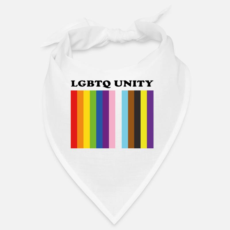 LGBTQ Pride Unity Inclusive Pride Colors Bandana