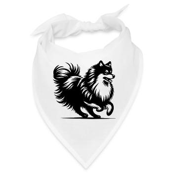 Spitz - Bandana - Weiß - Vorne