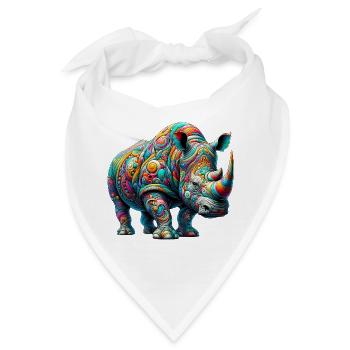 Nashorn - Bandana - Weiß - Vorne
