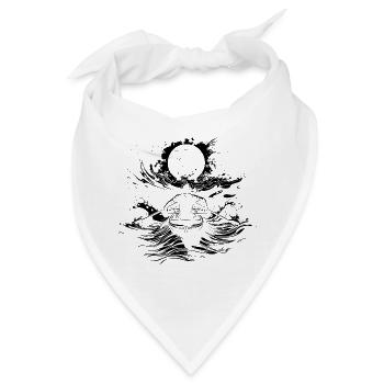 Rudern - Bandana - Weiß - Vorne