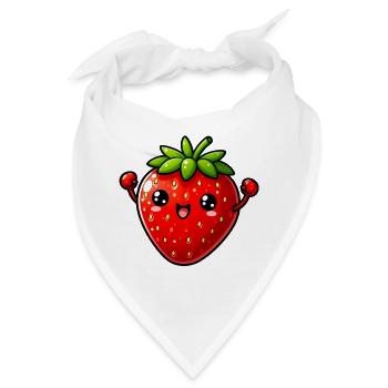 Erdbeeren Erdbeeren - Bandana - Weiß - Vorne