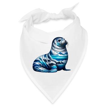 Siegel - Bandana - Weiß - Vorne