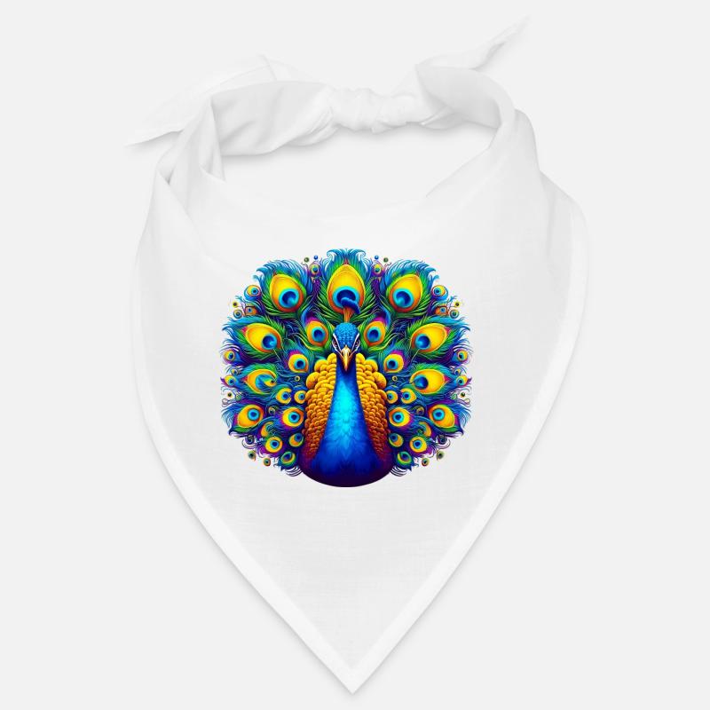 Peacock Bandana
