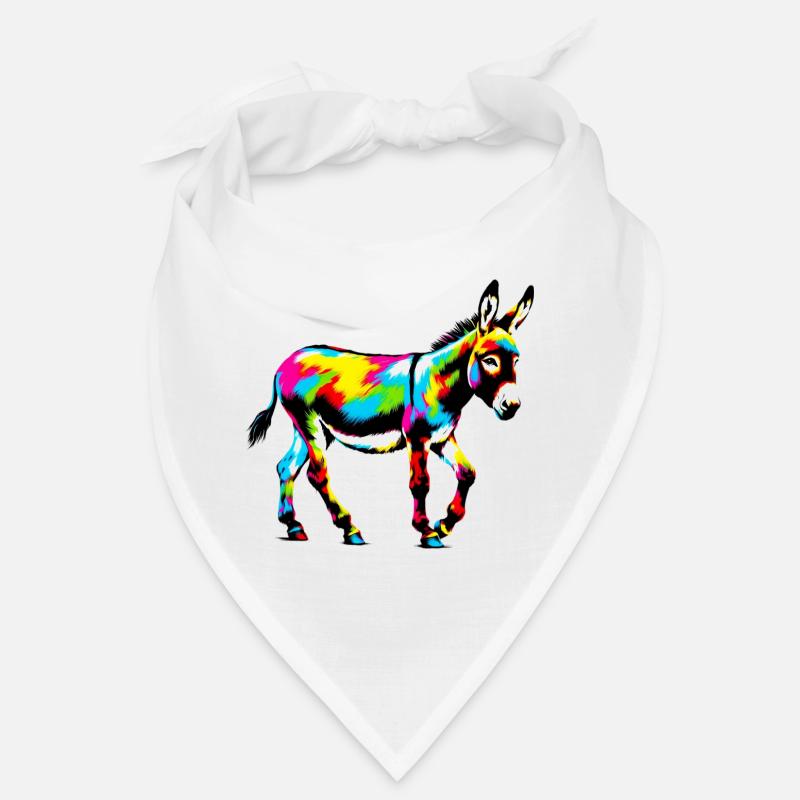 Mule âne Bandana