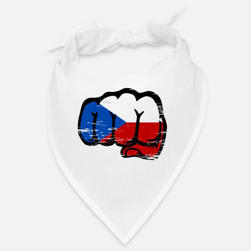 Drapeau de la République tchèque utilisé Bandana