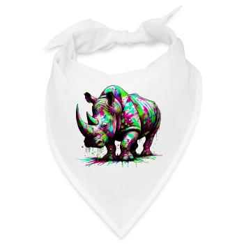 Nashorn - Bandana - Weiß - Vorne